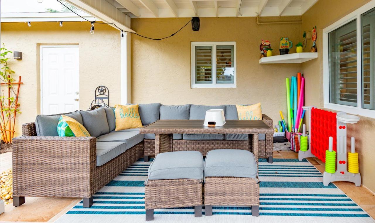 Colorful Home - Pool - Game Room - Basketball Court - Bbq & More Fort Lauderdale Esterno foto