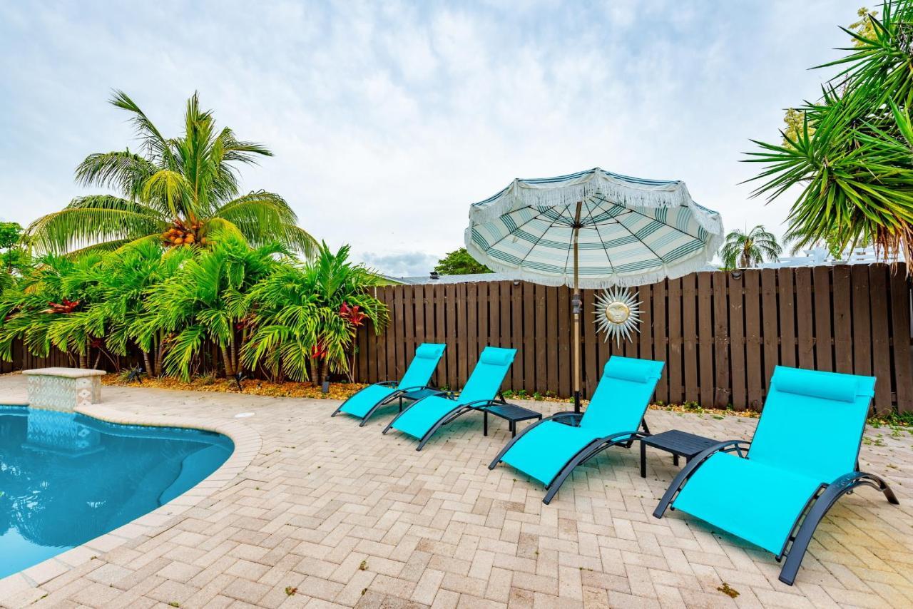 Colorful Home - Pool - Game Room - Basketball Court - Bbq & More Fort Lauderdale Esterno foto
